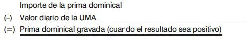 Consideramos que cuando el importe de la exención valor diario de la UMA sea - фото 6