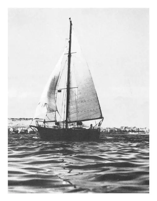 Zum dritten Mal verlasse ich auf eigenem Kiel Las Palmas Das Faltboot mit - фото 20