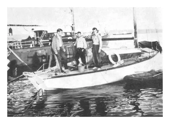 La Coruña drei junge Schweizer und die NAUSIKAA mit der sie nach Amerika - фото 9