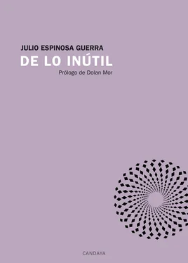 Julio Espinosa Guerra De lo inútil обложка книги