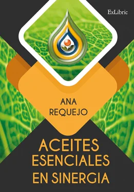 Ana Requejo Aceites esenciales en sinergia обложка книги