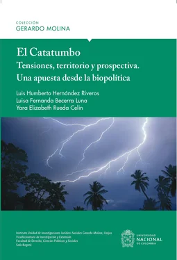 Luis Humberto Hernández Riveros El Catatumbo: Tensiones, territorio y prospectiva - Una apuesta desde la biopolítica обложка книги