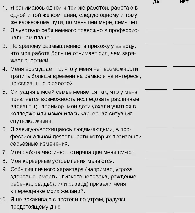 Подсчитайте число ответов да чтобы определить где вы находитесь - фото 26