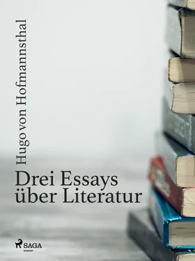 Hugo Hofmannsthal Drei Essays über Literatur обложка книги