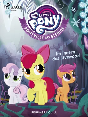 Penumbra Quill My Little Pony - Ponyville Mysteries - Im Innern des Livewood обложка книги