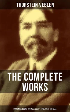 Thorstein Veblen The Complete Works of Thorstein Veblen: Economics Books, Business Essays & Political Articles обложка книги