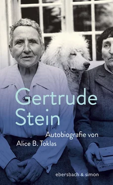 Gertrude Stein Autobiografie von Alice B.Toklas обложка книги