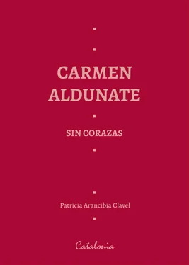 Patricia Arancibia Clavel ﻿Carmen Aldunate sin corazas обложка книги