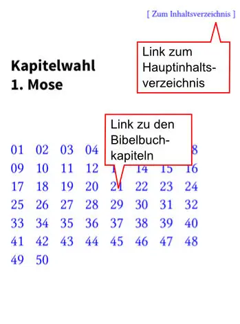 Das Alte Testament Zum Inhaltsverzeichnis Kapitelwahl 1 Mose 01 02 03 04 - фото 4
