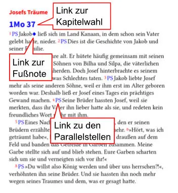 Das Alte Testament Zum Inhaltsverzeichnis Kapitelwahl 1 Mose 01 02 03 04 - фото 3