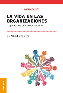 Ernesto Gore La vida en las organizaciones обложка книги