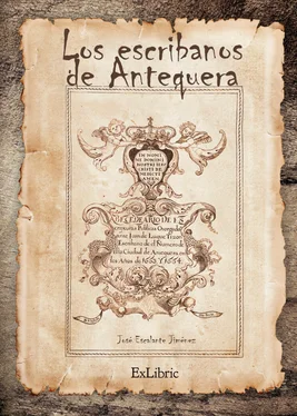 José Escalante Jiménez Los escribanos de Antequera обложка книги
