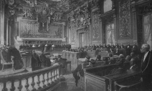 Заседание Большой палаты Кассационного суда Франции по делу Дрейфуса Л Р - фото 27