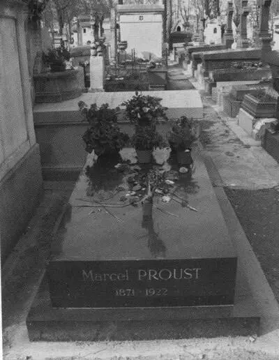 Надгробие Марселя Пруста на кладбище ПерЛашез Молодой человек у окна Г - фото 42