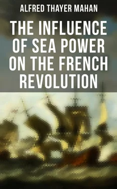 Alfred Thayer Mahan The Influence of Sea Power on the French Revolution обложка книги