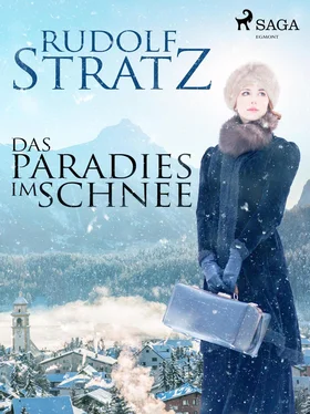 Rudolf Stratz Das Paradies im Schnee обложка книги