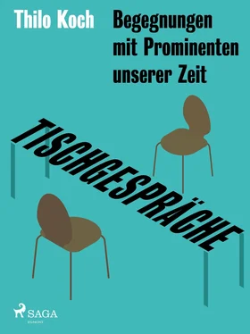 Thilo Koch Tischgespräche - Begegnungen mit Prominenten unserer Zeit обложка книги