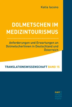 Katia Iacono Dolmetschen im Medizintourismus обложка книги