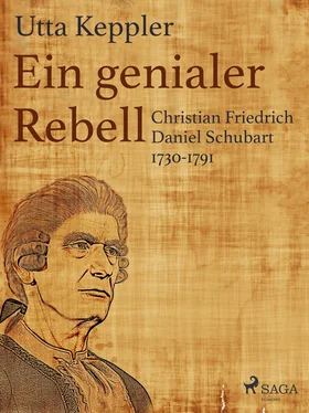 Utta Keppler Ein genialer Rebell - Christian Friedrich Daniel Schubart 1730-1791 обложка книги