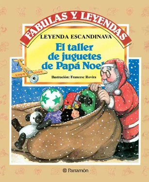 Leyenda Escandinava El taller de juguetes de Papá Noel обложка книги