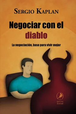 Sergio Kaplan Negociar con el diablo обложка книги