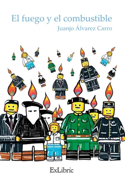 Juan José Álvarez Carro El fuego y el combustible обложка книги