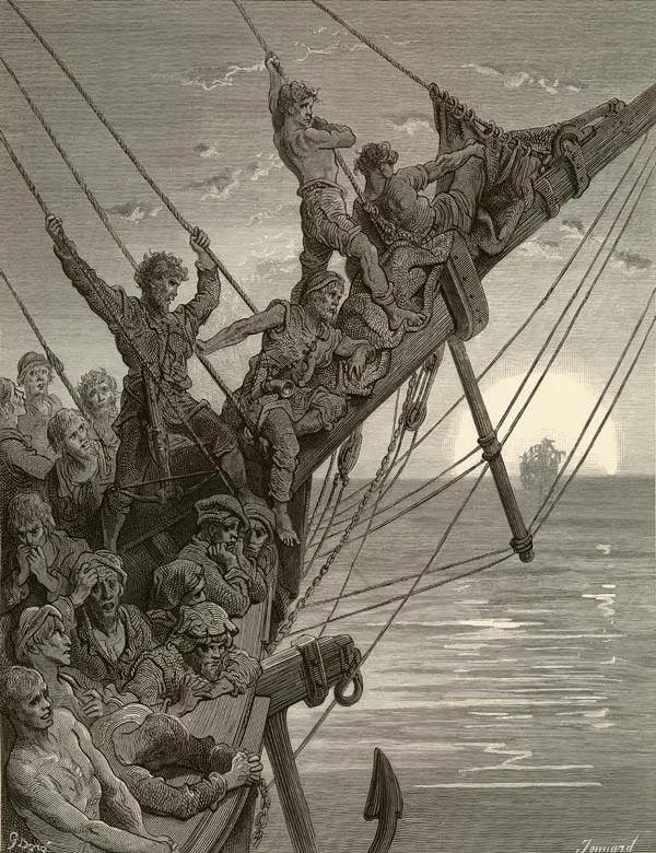 The Death Ship Nears Alas thought I and my heart beat loud How fast she - фото 20