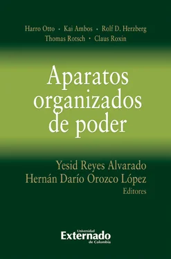 Yesid Reyes Alvarado Aparatos organizados de poder обложка книги