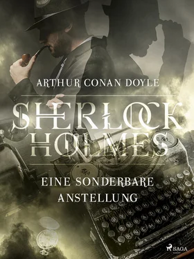 Sir Arthur Conan Doyle Eine sonderbare Anstellung обложка книги