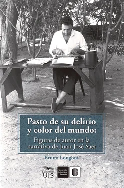 Bruno Longoni Pasto de su delirio y color del mundo: figuras de autor en la narrativa de Juan José Saer обложка книги