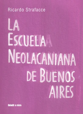 Ricardo Strafacce La escuela neolacaniana de Buenos Aires обложка книги