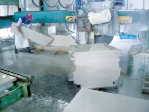 Cortabloques serrando mármol Cortadoras de discos paralelos En las empresas de - фото 20