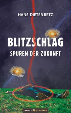 Hans-Dieter Betz Blitzschlag – Spuren der Zukunft обложка книги