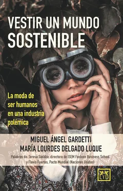 Miguel Ángel Gardetti Vestir un mundo sostenible обложка книги