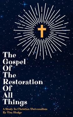 Tim Hodge The Gospel of The Restoration of All Things обложка книги