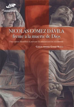 Carlos Andrés Gómez Rodas Nicolás Gómez Dávila frente a la muerte de Dios обложка книги