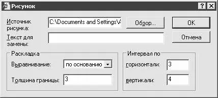 Рис 217 Вставка рисунка в текст сообщения В данном окне в поле Источник - фото 20