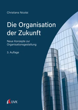 Christiana Nicolai Die Organisation der Zukunft обложка книги