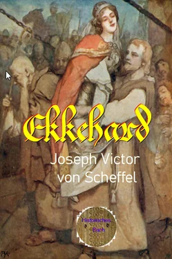 Joseph Victor von Scheffel Ekkehard обложка книги