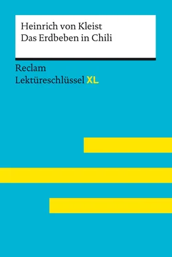 Mathias Kieß Das Erdbeben in Chili von Heinrich von Kleist: Reclam Lektüreschlüssel XL обложка книги