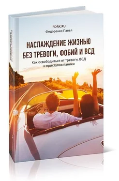 Павел Федоренко Наслаждение жизнью без тревоги, фобий и ВСД. обложка книги