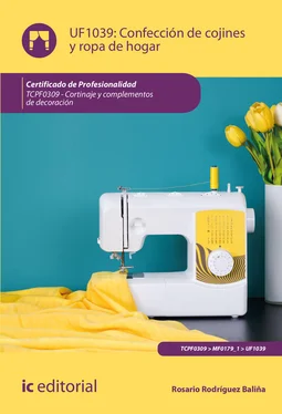 Rosario Rodríguez Baliña Confección de cojines y ropa de hogar. TCPF0309 обложка книги