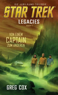 Greg Cox Star Trek - Legacies 1: Von einem Captain zum anderen обложка книги