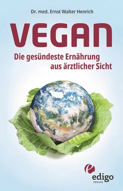 Ernst Walter Henrich Vegan - Die gesündeste Ernährung aus ärztlicher Sicht обложка книги