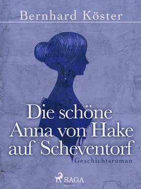 Bernhard Köster Die schöne Anna von Hake auf Scheventorf обложка книги