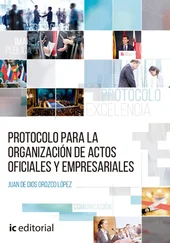 Juan de Dios Orozco López - Protocolo para la organización de actos oficiales y empresariales.