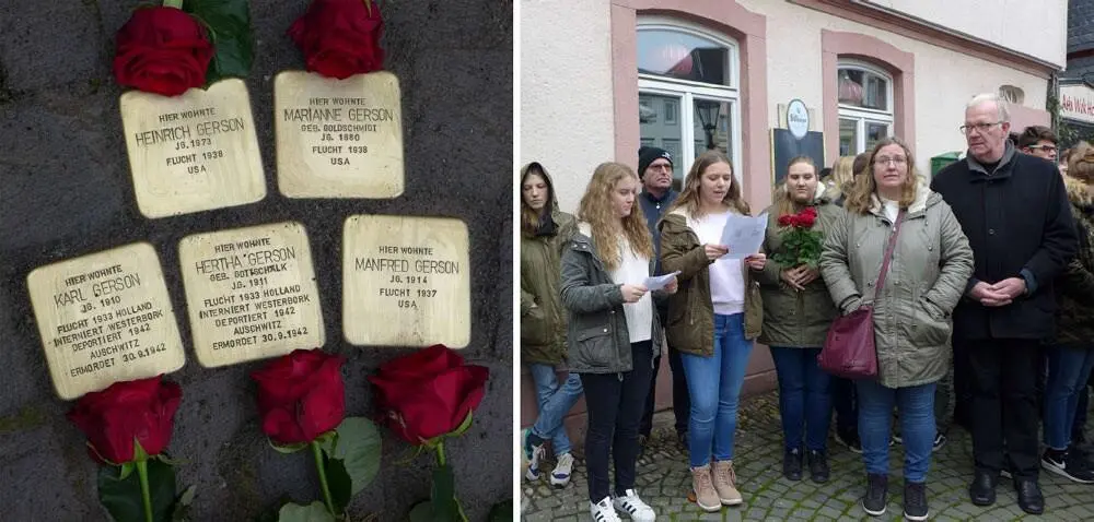 Schülerinnen und Schüler der SchulAG und der Klasse 10d lasen die Schicksale - фото 13