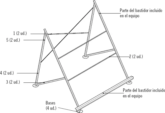 El siguiente gráfico muestra barras con las que cuenta la estructura con la - фото 65