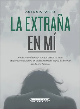 Antonio Ortiz La extraña en mí обложка книги