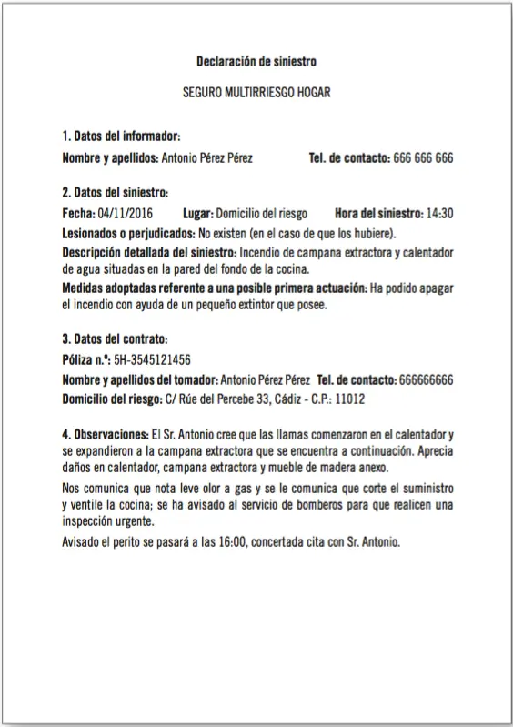 A la vista de estas primeras valoraciones del siniestro y de la documentación - фото 13